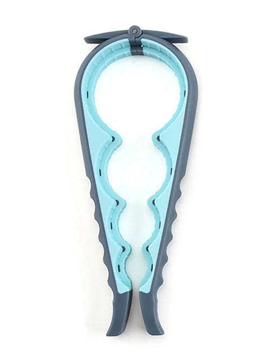 5 in 1 Bottle Opener Lid Opener for Arthritic Hands with Non Slip Rubber Jar Opener Gripper Pad, Jar Opener for Weak Hands